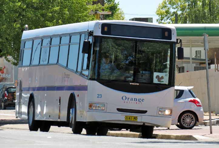 Orange Buslines Volvo B7R Bustech Graduate 23